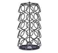 360 Degree Rotating Coffee Pod Carousel Holder for Dolce Gusto Capsules Durable Turntable Design No Noise Rotation Compact Kitchen Counter Organizer for Home, Office, Cafe Morning Routine