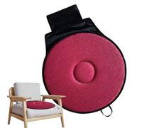 360 Degree Rotating Cushion Car Swivel Seat Chair Mobility Aid, 40x40cm Swivel Car Seat Cushion For Elderly, Multifunction Revolving Cushions Non Slip, For Extra Mobility Use In The Home Office