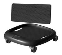 360 Degree Rotating Exercise Roller Wheel | Abdominal Wheel Board Mat, Caster AB Roller - Abdominal Exercise Roller Wheel, Waist Strength Trainer for Gym, Core Slider for Women and Men