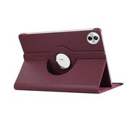 360 Degree Rotating Flip Stand PU Leather Cover Suitable For Huawei Honor Pad 10 12.1inch HEY3-W00 W10 2025 Tablet Case(Purple)