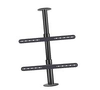 360 Degree Rotating Frame - LCD TV Floor Stand - Partition Wall Rotating Rack Rotating TV Cabinet Rotating Base, Fits 32-75inch LED Screen Display(110135cm)