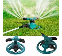 360 Degree Rotating Garden Sprinkler With 3 Arm Automatic Irrigation System