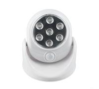 360 Degree Rotating Motion Sensor Light Wireless White LED for Night Light for Corridor Stairs and House Walk Battery Operated Without Power Connection Automatic Activation When Presence In
