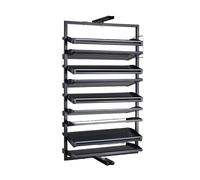 360-Degree Rotating Shoe Rack Adjustable Height Shoe Cabinet Efficient Pull-Out for Home Smart Sto Solut for Shoes