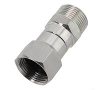 360 Degree Rotation AntiTangle Joint for High Pressure Washers 4500 PSI Stainless Steel Connector (M22-14)