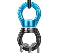 360 Degree Rotation Connector -Carabiner Swivel Device , Safety Hanging Gear, Heavy Duty Rotational Connector Climbing Rigging Hardware Set, Secure Load Bearing Swivel Mechanism Tool For Aerial