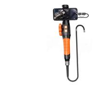 360 Degree Rotation Endoscope Inspection Camera 6.4mm Lens HD Articulated Borescope(6.4mm IOS Android)