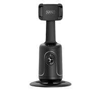 360 Degree Rotation Smart Face - Auto Tracking Phone Holder, Follow Stand Intelligent Desktop Mount, Hands Free Motion Sensor Holder For Office Game Wedding Travel Cooking Bed Car Use