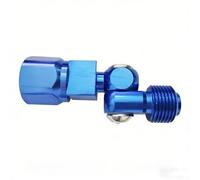 360 Degree Stainless Steel Swivel Joint Adapter for Airless Paint Sprayer, Multi-Purpose Fitting for Latex Paint Application, Blue Connector 10.5cm