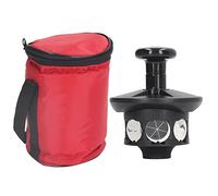 360 Degree Total Station Prism, Surveying Prism with K9 Glass and ABS Protection, 360° Auto Tracking Accurate Measurement Tool for Survey, Durable Wear Prism for