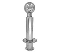 360 Degree Tri-Clamp Rotating Spray Ball, Length 200mm SS304 Stainless Steel Rotary Cleaning Ball 1pc