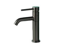 360 Degree Twist Bathroom Basin Faucet Single Hole Sink(Matte Black)