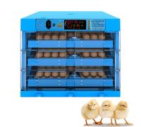 360 Degree View Digital Circulated Air Incubator for Hatching Chicken, Duck, and Bird Eggs