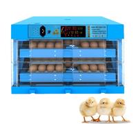 360 Degree View Digital Circulated Air Incubator for Hatching Chicken, Duck, and Bird Eggs
