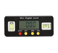 360 Degrees Mini Digital Protractor Angle Finder, Digital Inclinometer with Magnetic Bottom, Angle Tool for Woodworking, Construction and DIY Projects (100mm)