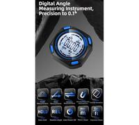 360° Digital Inclinometer with Magnetic Base 0.01° Resolution ±0.1° Accuracy for Angle Measurement Level Gauge for Pipe Duct Welding Woodworking - Electronic Autolevel