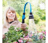 360 Flex Watering Wand And Sprinkler, 10 Spray Patterns, Extends To 60Cm, Flexible Neck, Lightweight Design