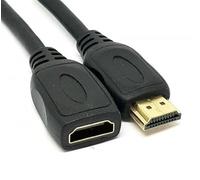 360° Flexible HDMI Extension Cable, 4K HDR Compatible Ps4, Projector, Fire Stick, Monitor, Television, Gold Plated Male to Female, High Speed HDMI 2.0 (50 CM)