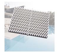360° Flexible Pool Grille Channel Drain, Splicing Drainage System for Swimming Pools, Outdoor Decks, Bathrooms & Kitchens - 18x100CM, 10 Pack