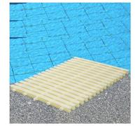360° Flexible Swimming Pool Grille Drainage Ditch, 6 PCS Pool Channel Drain for Decks, Bathrooms & Kitchens - 30x100CM Efficient Water Flow Solution