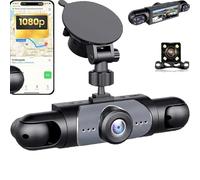 360° Full View Car Dashcam System, 4-Channel Dash Cam, Four-Camera Surveillance System, 4K Definition 1080P, Reversing Image, Parking Monitor, Front/Left/Right/Rear (Camera With WIFI)
