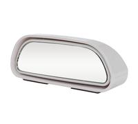 360 Gree Stick On Blind Spot Mirror Car Reverse Parking Wi Angle Convex Rear View Rearview Auxiliary Auto Accessories Glass For Car Mirrors(White)