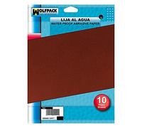 360 Grit Water Sandpaper (Pack of 10 Sheets)