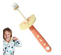 360° Hand Brush Set - Manual Round Brush Set Nano Bristles 360 Degree Cleaning Soft for Kids | Soft and Safe Design