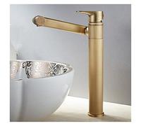 360° Hot & Cold Brass Bathroom Sink FaucetAntique Bronze & Black Basin Mixer Tap for Modern & Decor Stylish DurabDesign