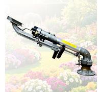 360° Irrigation Sprinkler System, Efficient Water Spray for Large Area Watering, Optimal Crop Growth for Agriculture, Forestry, and Industrial Use