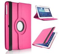 360 Leather Rotate Case Stand Folio Cover For Samsung Galaxy Tab 4 10.1 T530 T535 (Pink)