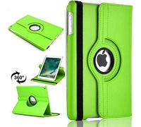 360 Leather Rotate Stand Case Folio Cover For Apple iPad Air 2 (2014) (Green)