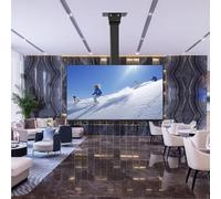 360° Manual Rotation Drop Down TV Lift, Motorized Ceiling TV Mount, With Remote Control Motorized TV Mount, Telescopic Electric TV Lift With Auto Lifting, Fits 32-75 Inc