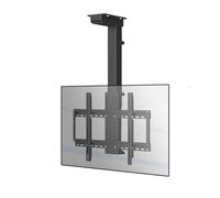 360° Manual TV Lift - Electric Ceiling Mount for 32-75 Inch TVs Adjustable Bracket Remote Control Space-Saving Design Perfect for Home Theater Setup