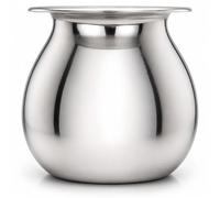 360 ML Stainless Steel Lota - Traditional Indian Water Pot & Pooja Kalash, Multipurpose Vessel Jug for Dahi, Lassi, Milk, Durable, Rust-Proof, Easy to Clean Kitchen Utensil, Home Altar & Temple Decor