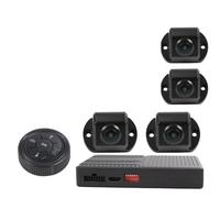 360 Panoramic 3D Bird Eye View Camera Car AHD 1080P With AI Intelligent Recognition For RV Touring Car Motorhome Reverse Camera(Only 360)