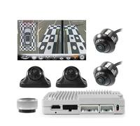 360 Panoramic DVR Bird's-eye Parking System with 10.25-inch Touch Screen Display, HD Lens Support Compatible for Benz Sprint(Without monitor)