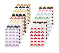 360 Pcs Photo Corners Self Adhesive Stickers Photo Mounting Corners Multicolored Picture Corners for DIY Scrapbook Album Journal Memory Book (15 Sheets)