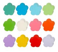 360 Pcs Spring Flowers Cutouts Paper Flowers Assorted Color Flowers Shaped Die-Cuts for Classroom Decor Teachers Kids DIY Craft Projects Back to School Bulletin Board Decorations