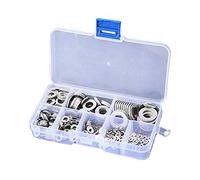 360 Pieces New Stainless Steel Flat Washers Set - M2 M2.5 M3 M5 M5 M6 M8 M10