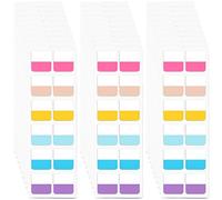 360 Pieces Sticky Tabs, Page Markers, Coloured Adhesive Bookmarks, Page Markers, Self-Adhesive Writable Notepads for Reading School Office Students