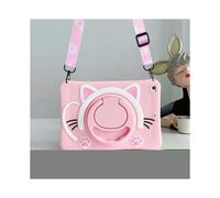 (360 Pink Cat, A9 8.7 inch) For Samsung Tab A9 8.7 Plus 11 inch Case Kids Tabl