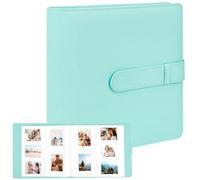 360-Pocket Keepsake Album for Instax Mini & Polaroid 2×3 Inch Photos, Green