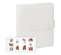 360-Pocket Keepsake Album for Instax Mini & Polaroid 2×3 Inch Photos, White