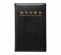 360 Pockets Coin Collection Book For Display Storage Pennies Badges Stamp PU Collecting Album For Collector Coin Collection Album