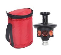 360° Prism Total Station Reflector, 360 Degree Robotic Total Station Prism, K9 Glass with ABS Frame for Accurate Measurement, Anti - Wear Reflective Prism for Tunnel Subway Mine Hi