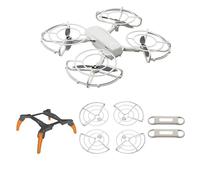 360° Propeller Guard + Foldable Landing Gear Leg + 2 pcs Propeller Holder Strap for DJI Mini 2/ Mini 2 SE/Mini SE/Mini 4K/Mavic Mini Drone Accessories