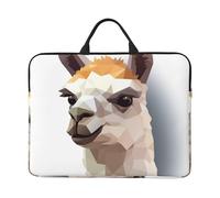 360 Protective Laptop Case 14 inch, Alpaca Avatar Laptop Sleeve with Handle Shockproof Computer Bag Waterproof Traveling Computer Cover Notebook Case Briefcase Gifts for Men Women
