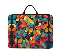 360 Protective Laptop Case 14 inch, Colorful Artwork Laptop Sleeve with Handle Shockproof Computer Bag Waterproof Traveling Computer Cover Notebook Case Briefcase Gifts for Men Women