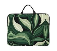 360 Protective Laptop Case 14 inch, Flowing Leaves Laptop Sleeve with Handle Shockproof Computer Bag Waterproof Traveling Computer Cover Notebook Case Briefcase Gifts for Men Women